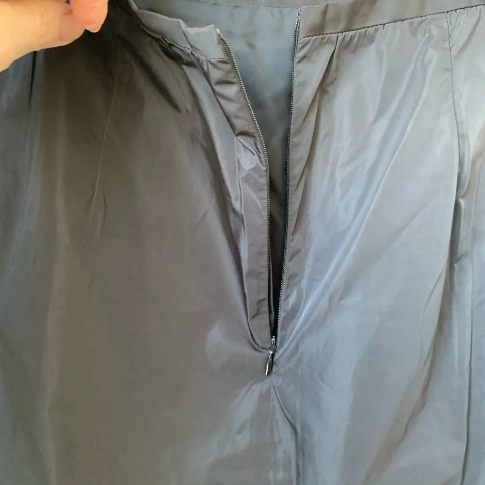 JOEFFER CAOC Women’s Black Nylon Lined Skirt